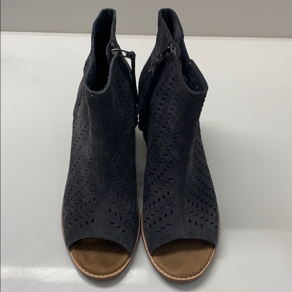 Toms Open Toe Bootie